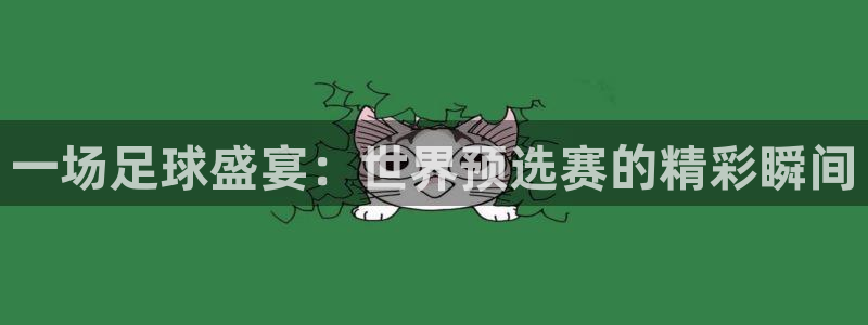 球友直播app：一场足球盛宴：世界预选赛的精彩瞬间