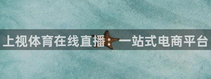 球友直播平台：上视体育在线直播：一站式电商平台